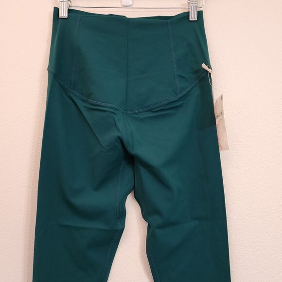 Free People x HATCH Never Better Maternity Leggings Sz MGarden Green Boho Yoga - Picture 7 of 15